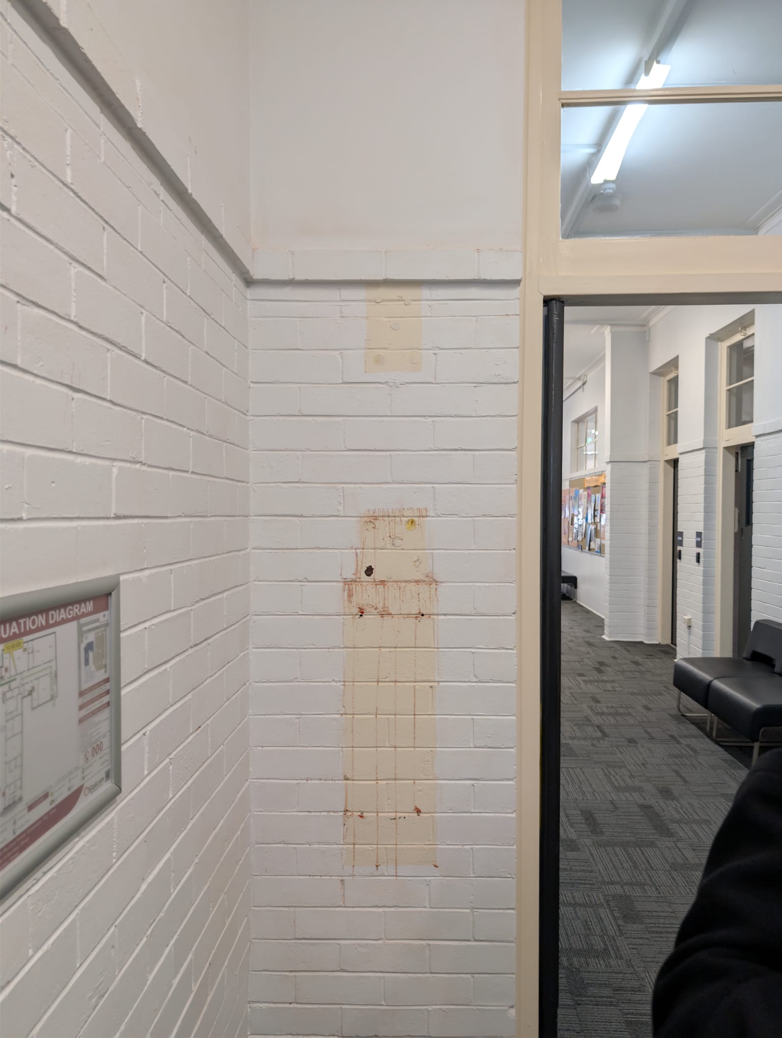 Corridor Evacuation Station - Before
